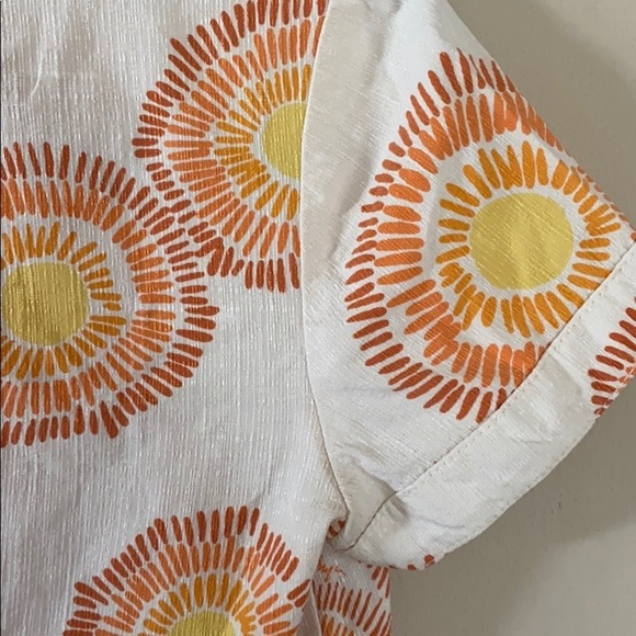 Trina Turk Los Angeles Orange Silk Blend Dress - Picture 8 of 9